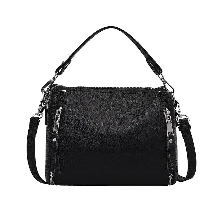 Sacs à main en cuir véritable pour femmes, sacoches de styliste de grande capacité, sac à bandoulièr