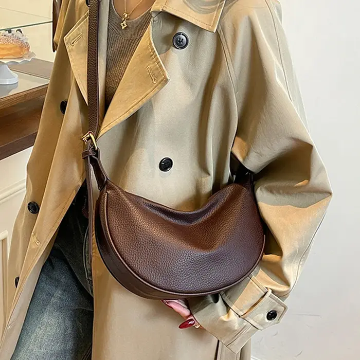 Sac fourre-tout en cuir PU grande capacité style coréen