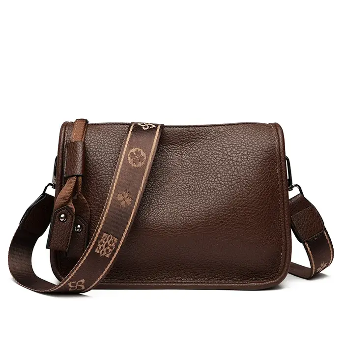 Haute qualité en cuir véritable femmes Sac fourre-tout de luxe en peau de vache souple dames épaule sacs à bandoulière 2024 mode femme Sac de messager