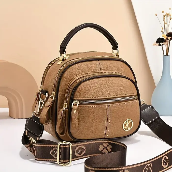 Sac à main pour femmes, sac à bandoulière de luxe polyvalent à la mode, sac de Shopping
