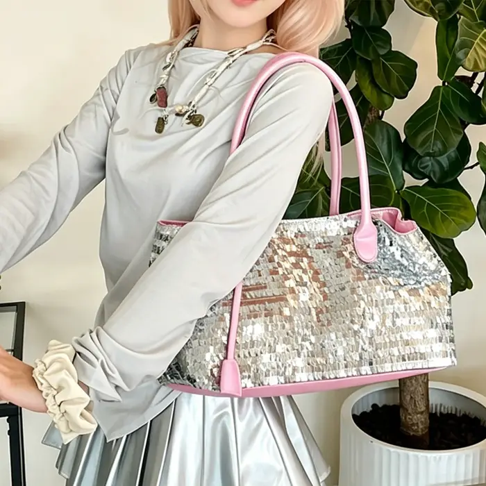 Sacs à bandoulière à sequins tendance