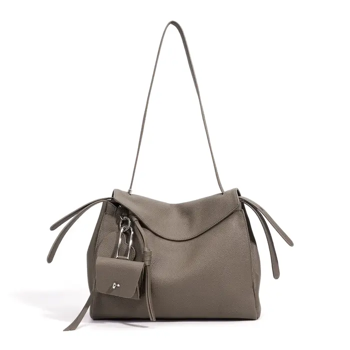 Sac fourre-tout haut de gamme 2026 bleu beige pour femme avec porte-monnaie