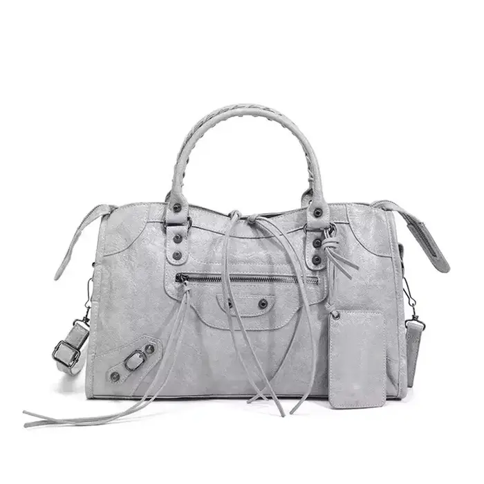 Grands sacs à main rétro à rivets