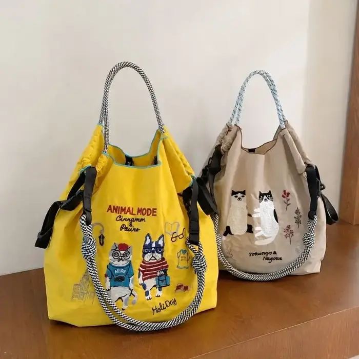 【Offre Spéciale】Sac à main brodé Paul and Percy pour femme