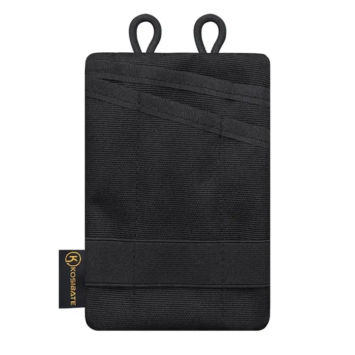 Pochette de rangement de poche compacte multifonctionnelle pour Camping randonnée alpinisme clé de carte EDC sac