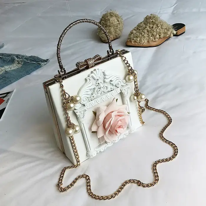 Sac à main gothique Vintage Lolita pour filles