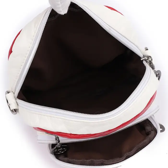 Mini sac à bandoulière en cuir PU souple pour femme