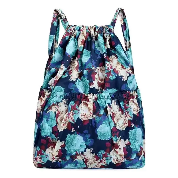 Sac à dos de Sport de voyage pliable avec cordon de serrage, grande capacité, léger, Portable, Shopp
