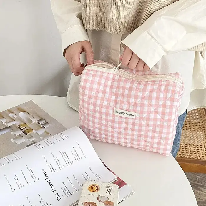 Sacs à Main Décontractés en Toile Rose pour Femme