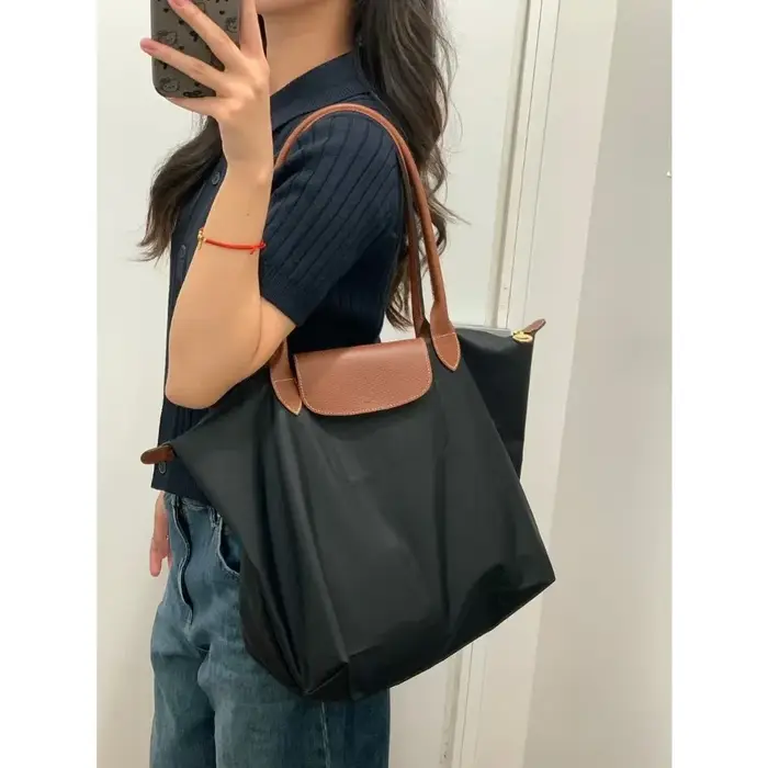 Sac à main pliable en nylon écologique pour femmes Y2K 2026