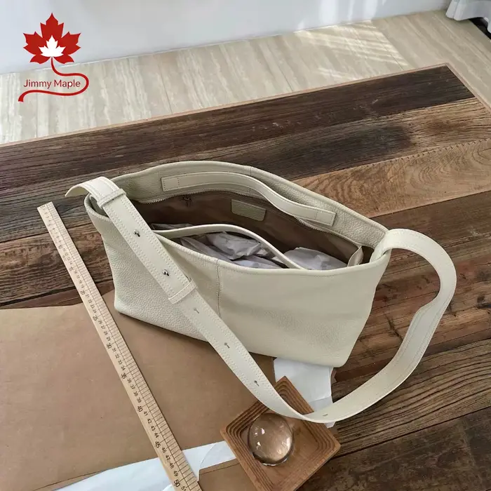 Sac à main décontracté pour femme en cuir de vache véritable souple