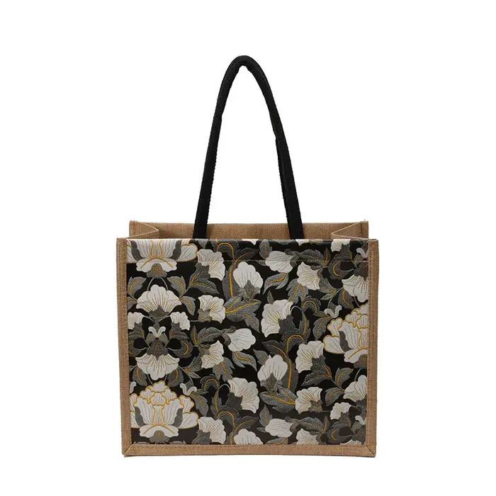 Sac fourre-tout pour femme, sac à main décontracté, sac à bento personnalisé, sacs d'épicerie réutil