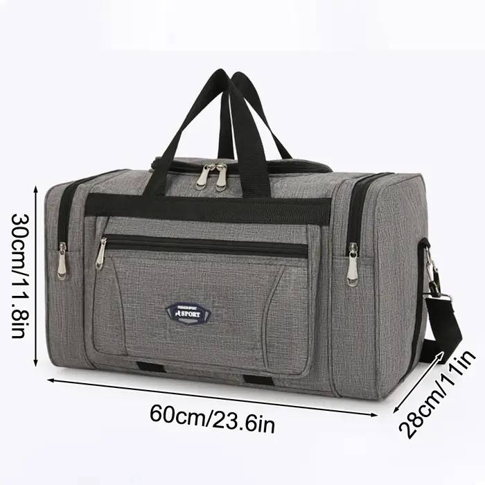 Sac de voyage Oxford imperméable pour homme