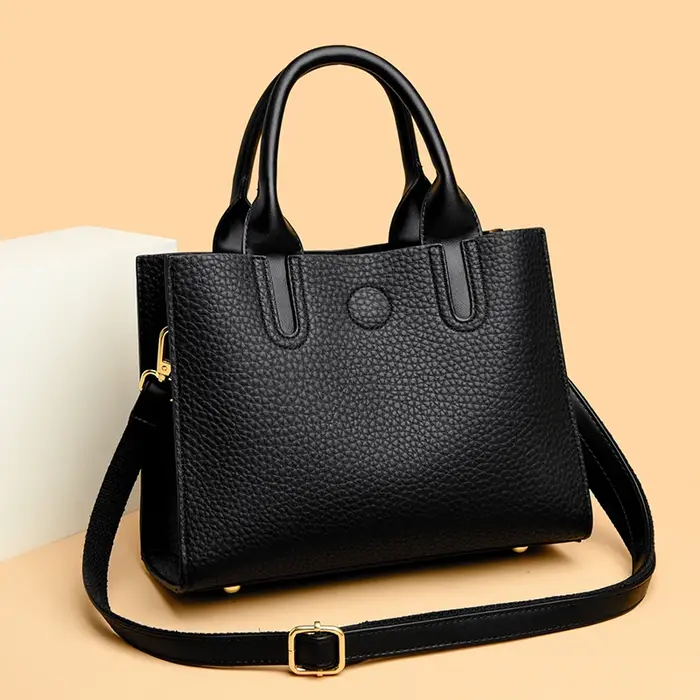 Sac à Main de Luxe en Cuir de Grande Capacité pour Femme
