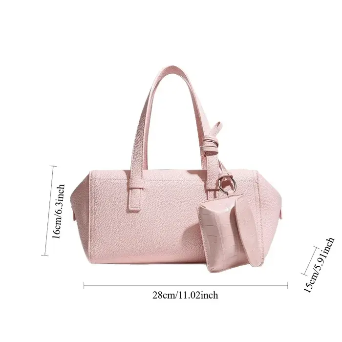 Nouveau sac Boston minimaliste grande capacité pour femme