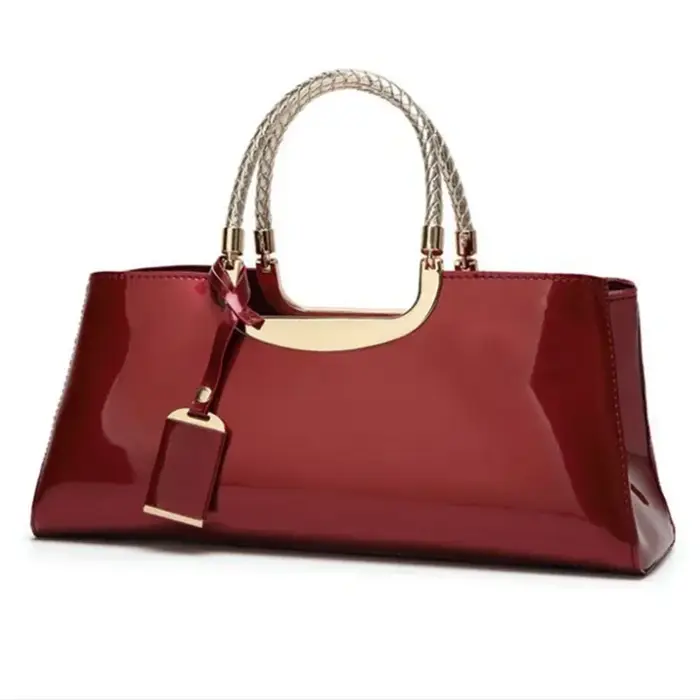Sac à main de luxe de créateur pour femme 2026 – Sac de soirée rouge