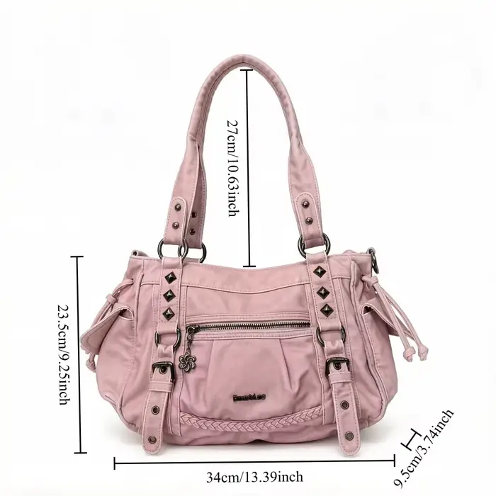 Sac fourre-tout vintage Y2K pour motardes