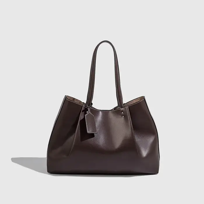 Z Home transfrontalier grande capacité en cuir souple sac fourre-tout à bandoulière unique femmes sa