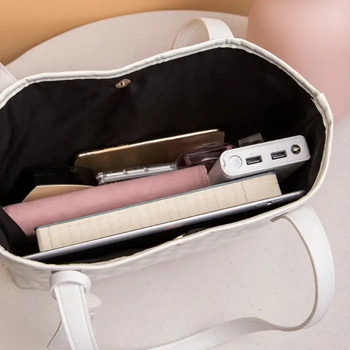 Sac fourre-tout chic brodé pour femme