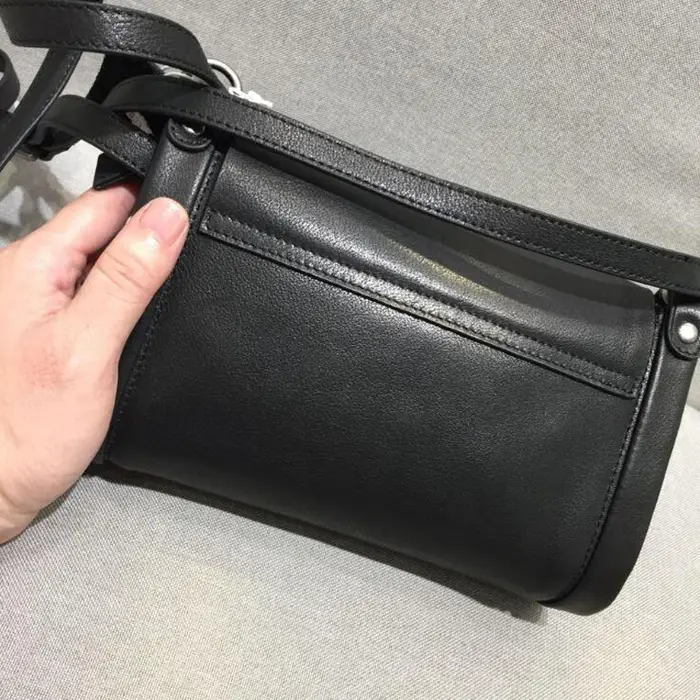 Sac à main classique en cuir de vache véritable pour femme, véritable peau de vache, sac messager à