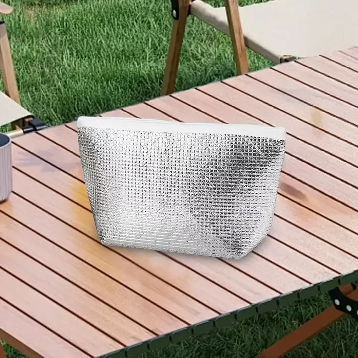 Sac isotherme réutilisable avec fermeture éclair - Indispensable pour la maison