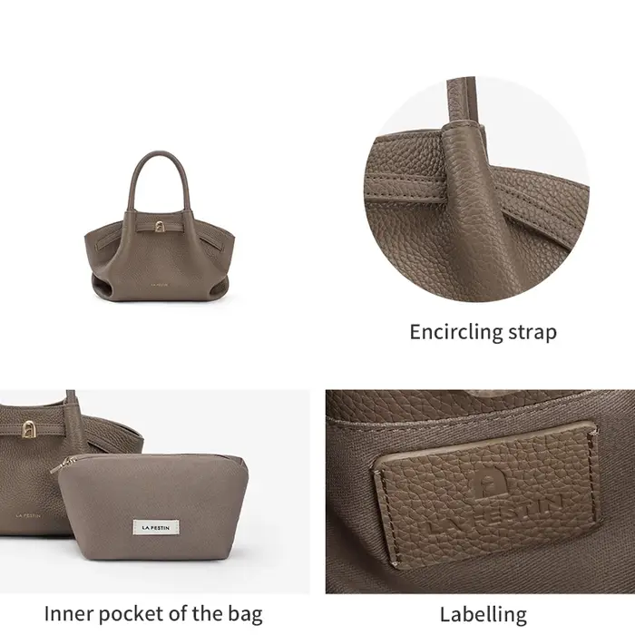 LA FESTIN marques originales sacs grand sac à main femmes sac en cuir 2025 tendance sac fourre-tout concepteur de luxe sac à bandoulière