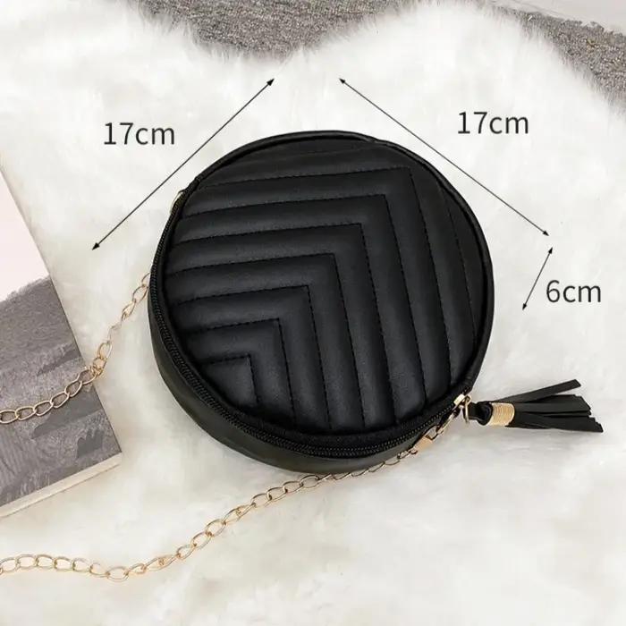 Nouveau petit sac rond sac à bandoulière mode rétro sacs