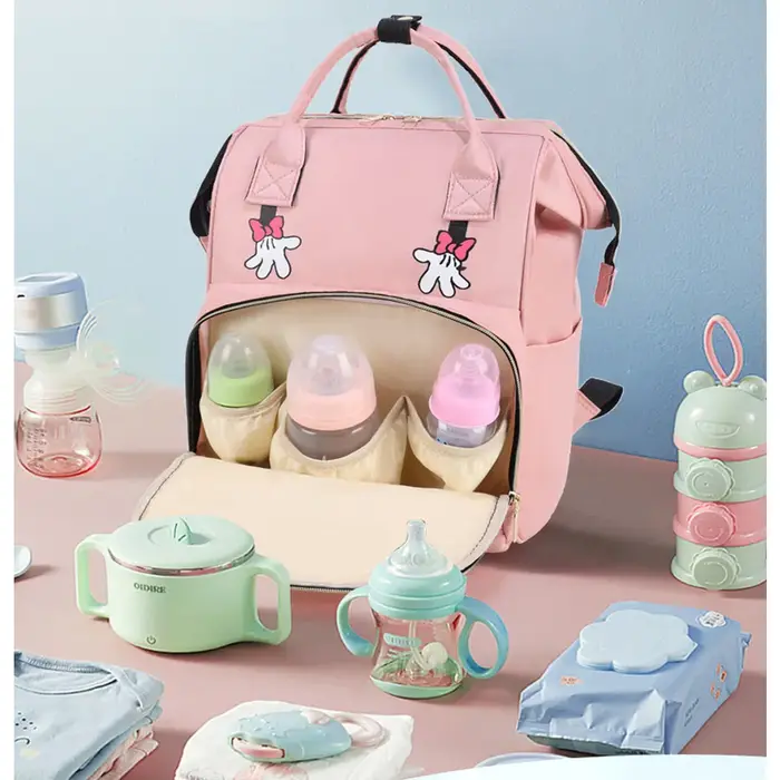 Sac de Rangement Brodé Personnalisé pour Maman et Bébé