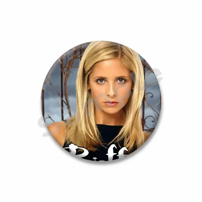 Série TV d'horreur Buffy contre les vampires, Badge pour vêtements, sac à dos, chapeau, épingles en émail, fer blanc, broche à pression, accessoires cadeaux