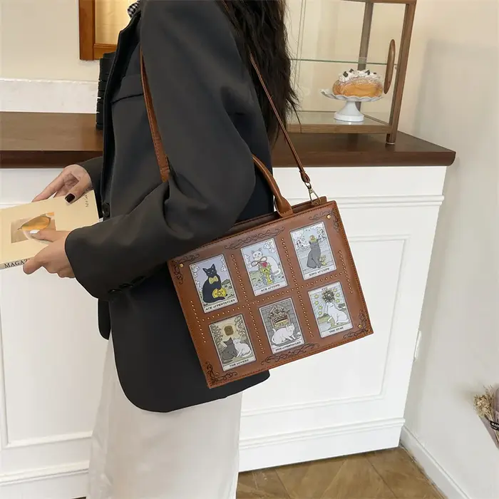 Sac fourre-tout décontracté de marque pour femme