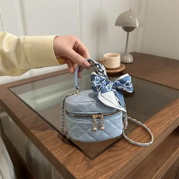 Sac à bandoulière matelassé mini pour femme