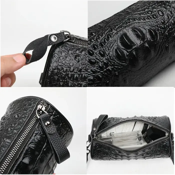 Sac à main Crocodile en cuir de vache pour femmes