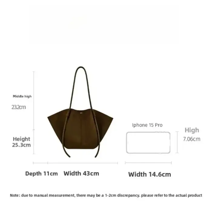 Sac fourre-tout JW PEI Wing Design en faux daim