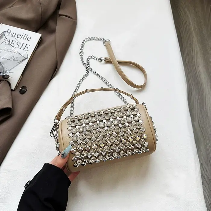 Sac rond noir pour femmes