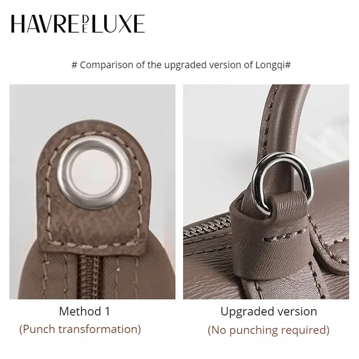 HAVREDELUXE Sangle de sac à bandoulière de remplacement en cuir