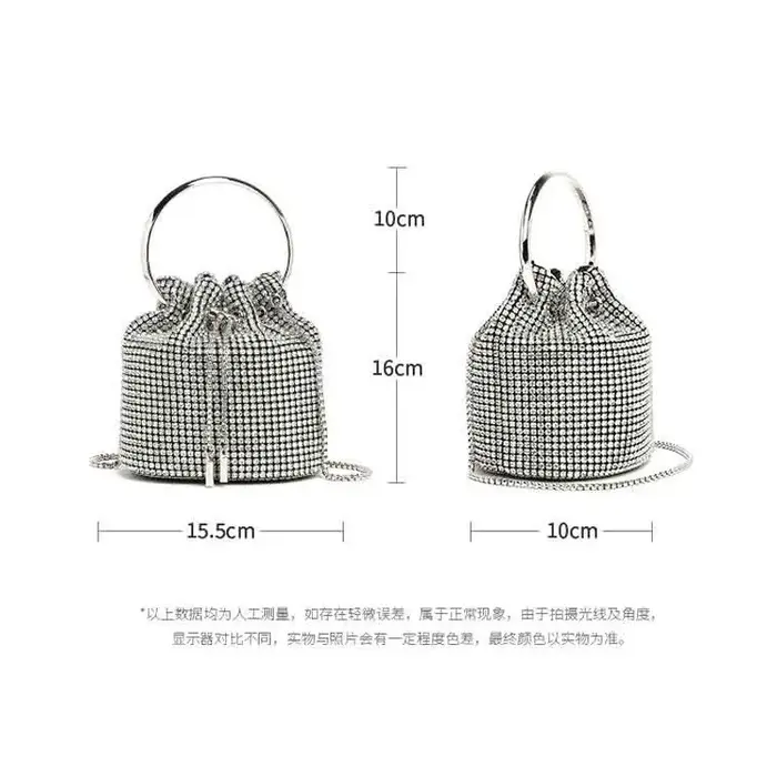 Sac de soirée en strass Glam