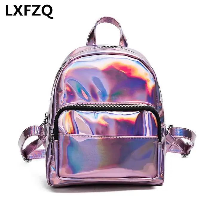 Sacs à dos pour adolescentes rugzak Laser PVC mochila feminina sac à dos femme sac à dos scolaire po