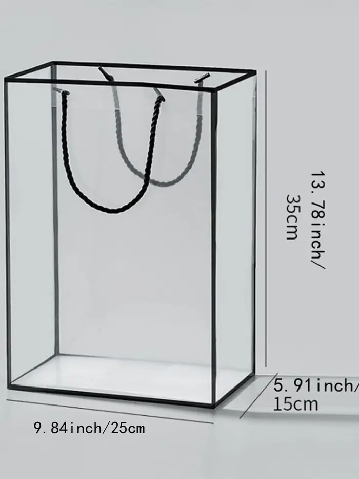 Sac fourre-tout à bordure noire blanche et rose