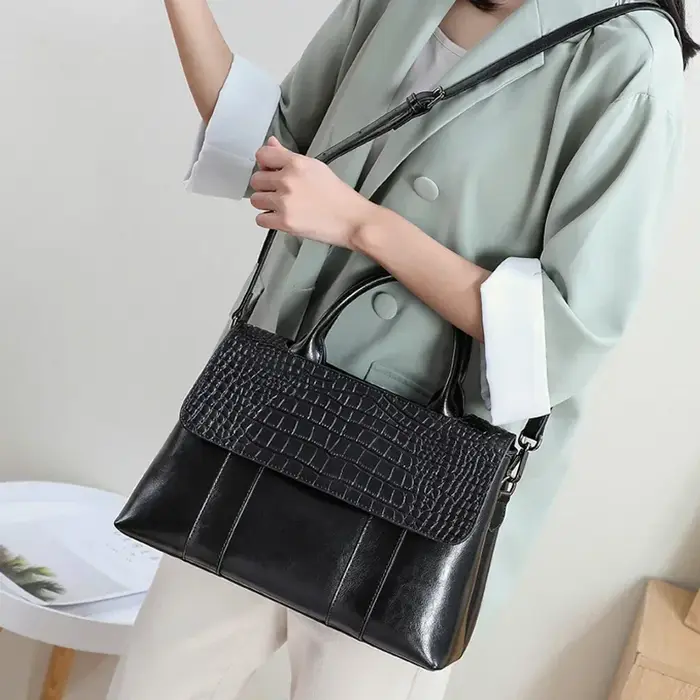 Sac à bandoulière en cuir véritable de vache pour femmes, sacs à bandoulière de luxe de styliste pou