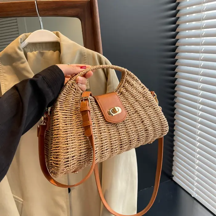 Sac à main tissé à la main pour femme