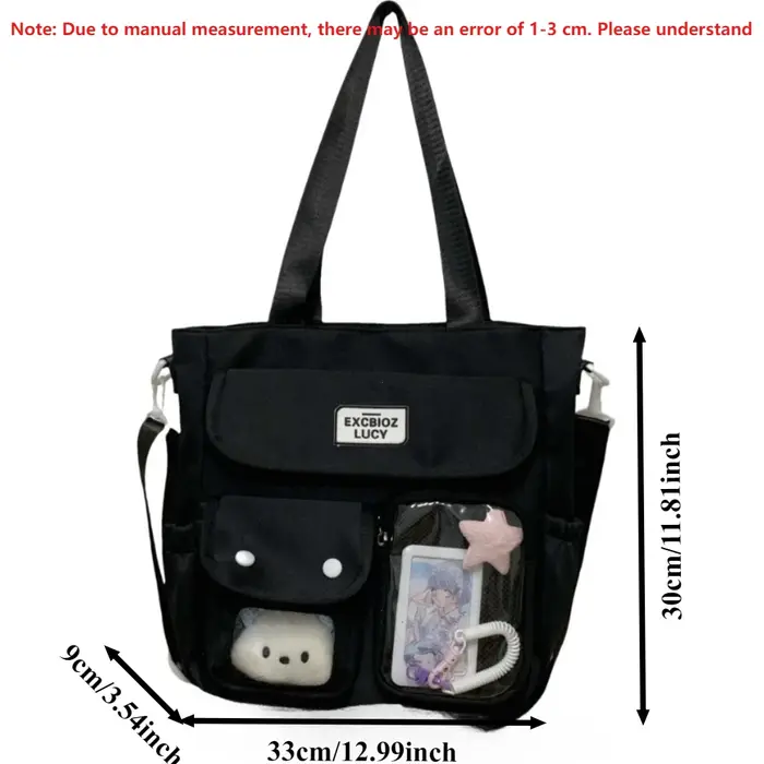 Y2K – sac à bandoulière Ulzzang Ita pour fille fraîche et douce