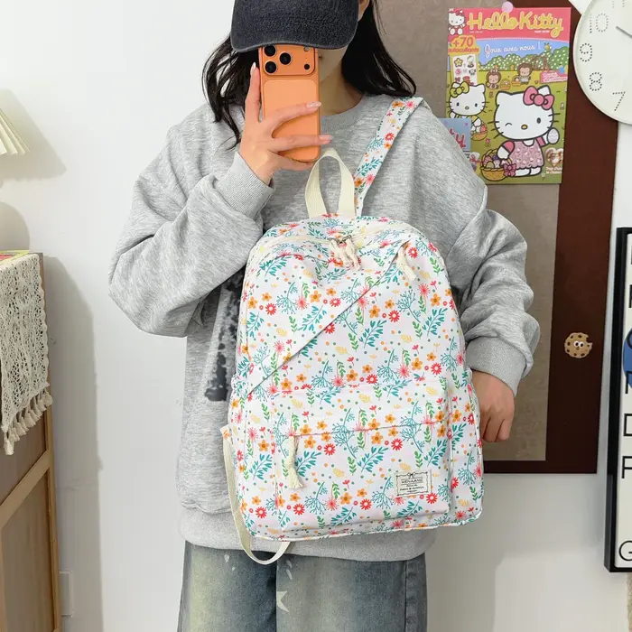Sac à dos léger et multifonctionnel pour filles