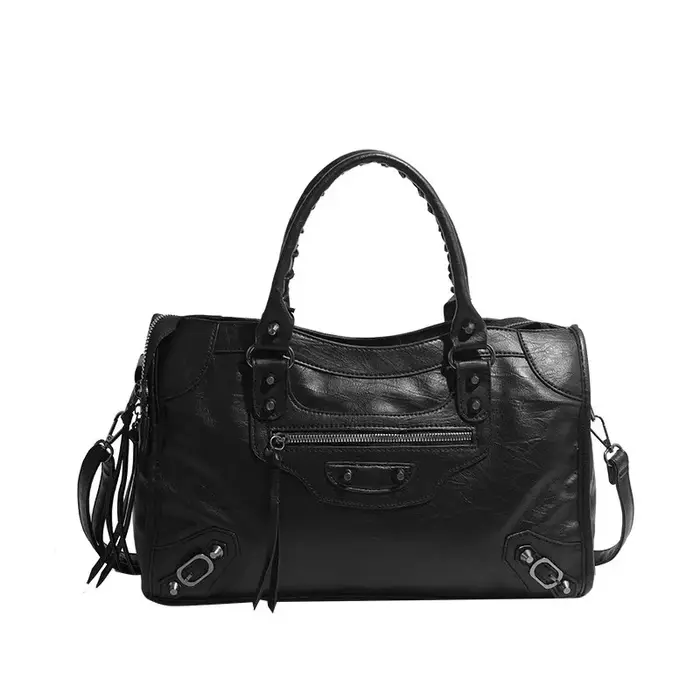 Sac à bandoulière tendance 2026 pour femme, sac fourre-tout urbain Y2K, sac à main en cuir PU classi