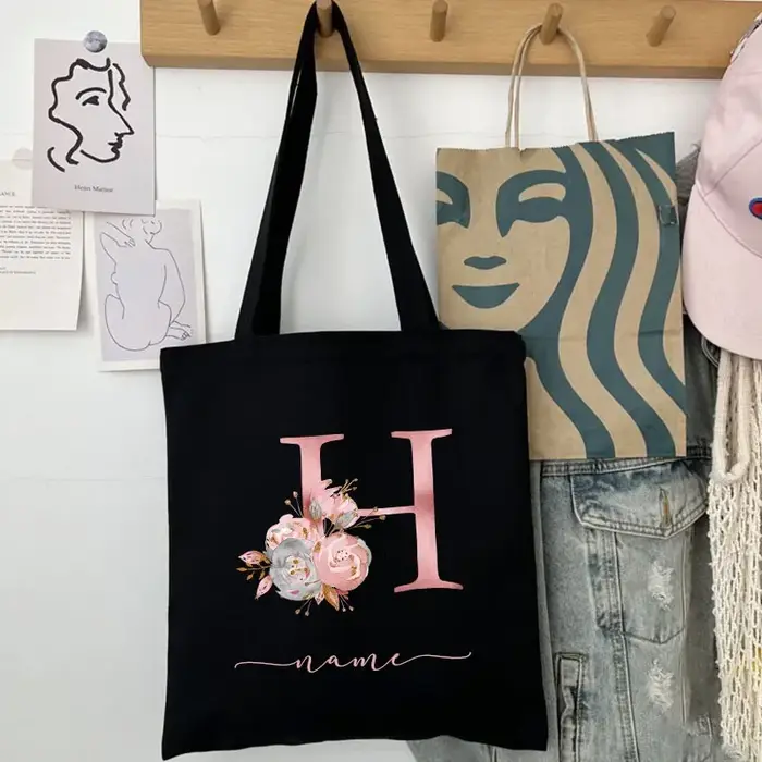Sac à bandoulière personnalisé avec nom pour femmes