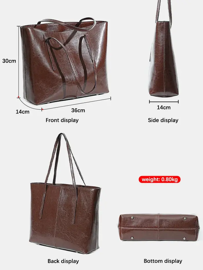 Nouveau sac à main pour femme en cuir véritable 100%, sac à bandoulière pour femme, sac fourre-tout 
