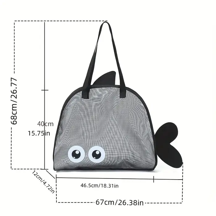 Sac de plage en maille