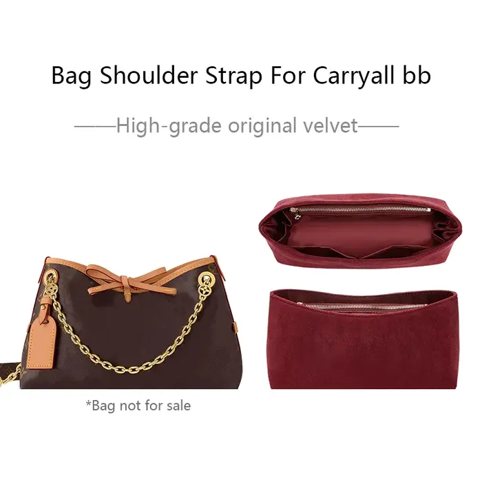 Insert organisateur de sac pour Lv Carryall Bb, sac haut de gamme, rangement, Support de sac léger,