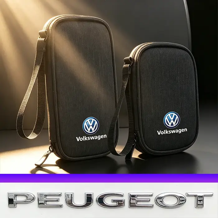 Sac de rangement portable pour câble de voiture