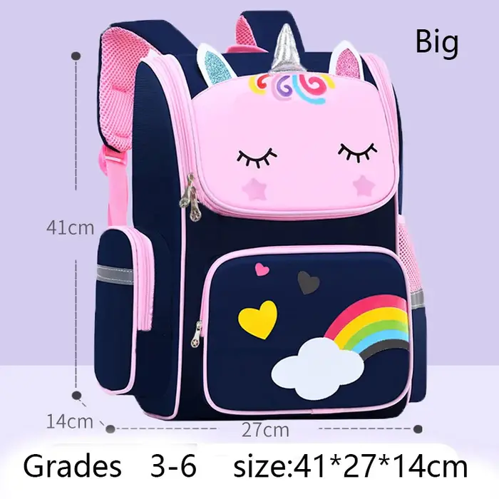 Sac à dos à motif licorne