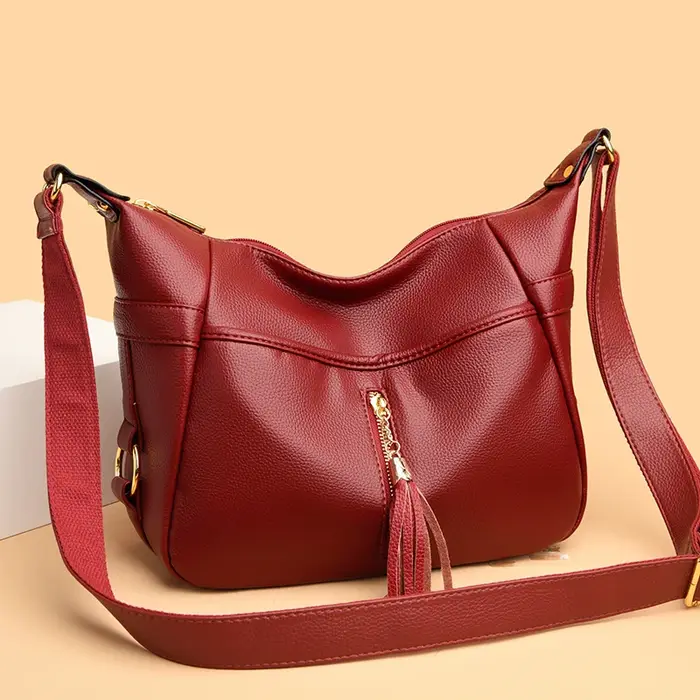 Sacs à main coréens en cuir souple pour femmes, sac à bandoulière polyvalent, sacs initiés par dames, nouvelle tendance, marque de créateur de luxe, mode